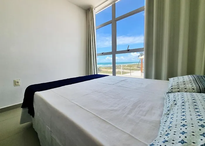 Areias Do Mar ! 2 Quartos Vista Mar E Varanda A206